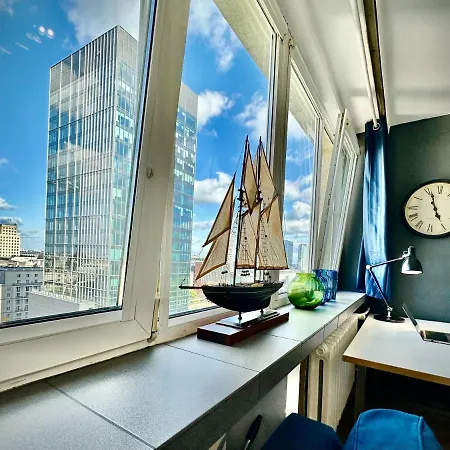 Super Apartament White Warszawa 2X Metro Scisle Centrum Wifi 300 Mbs New Exteriér fotografie